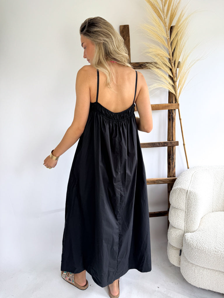 Nena Dress Black Maxi