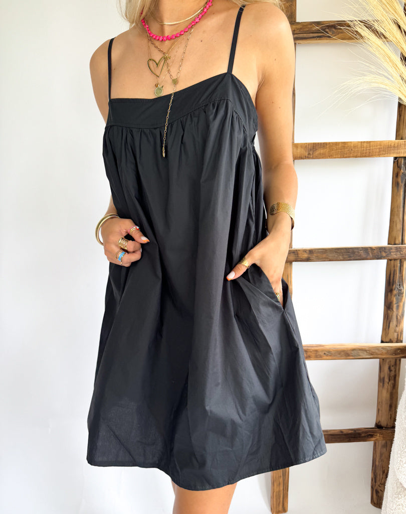 Nena Dress Black Mini