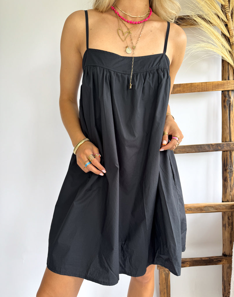 Nena Dress Black Mini