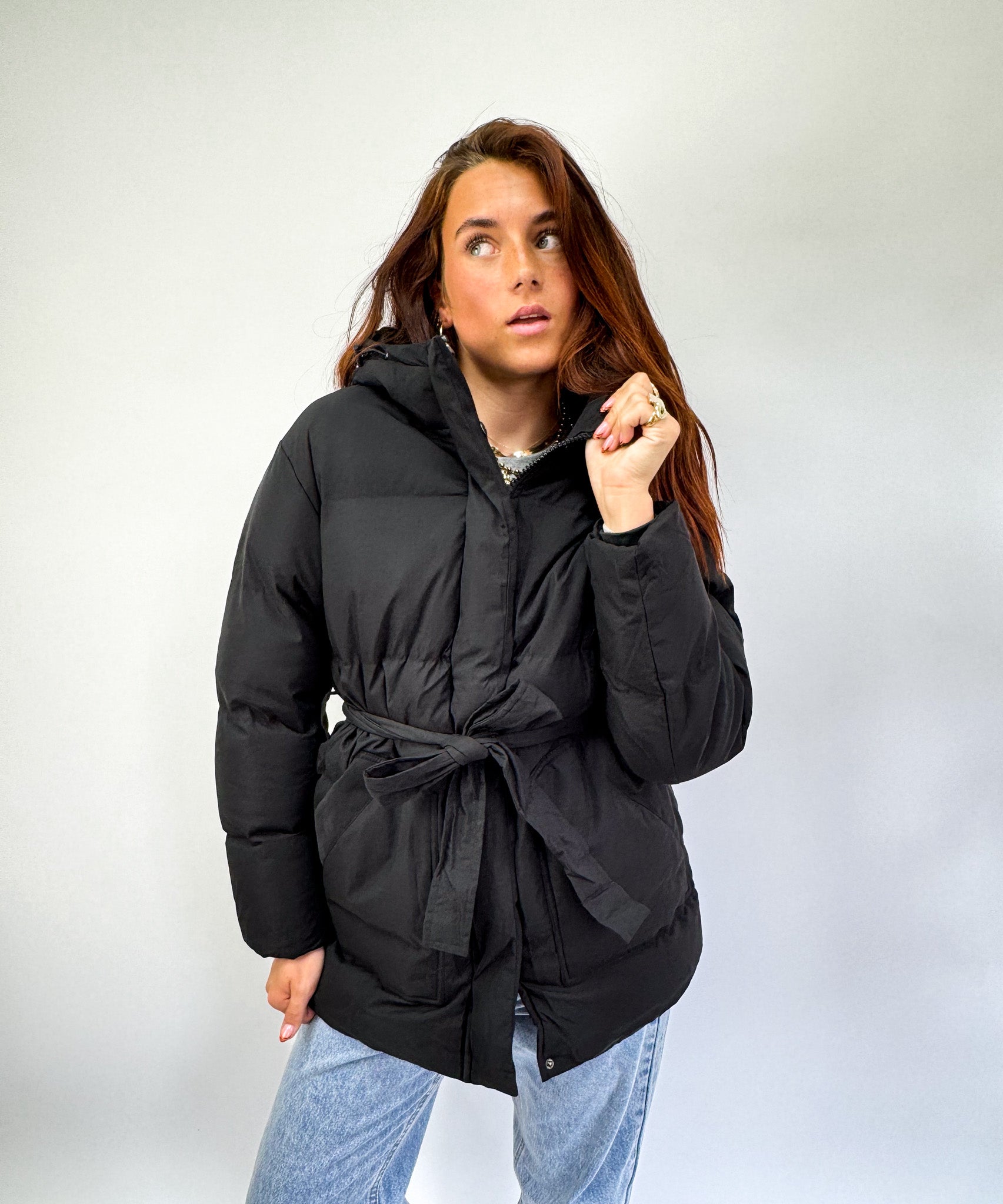 North Puffer Jacket Black