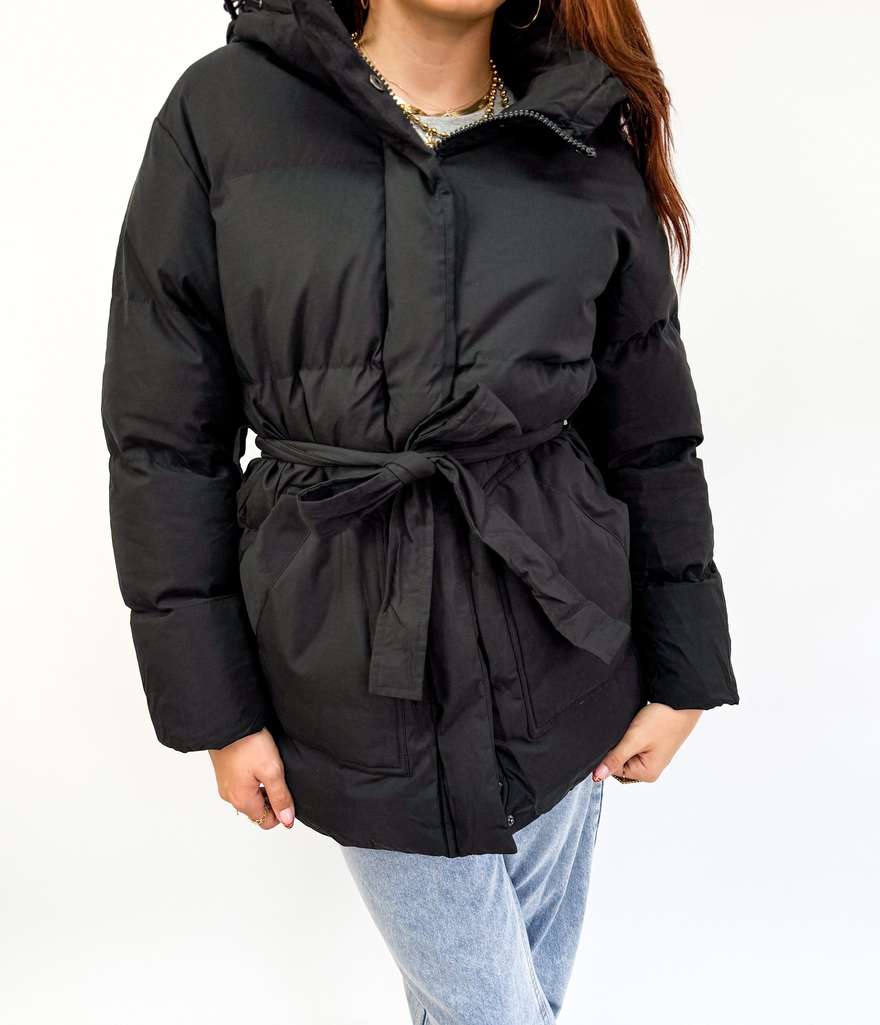 North Puffer Jacket Black