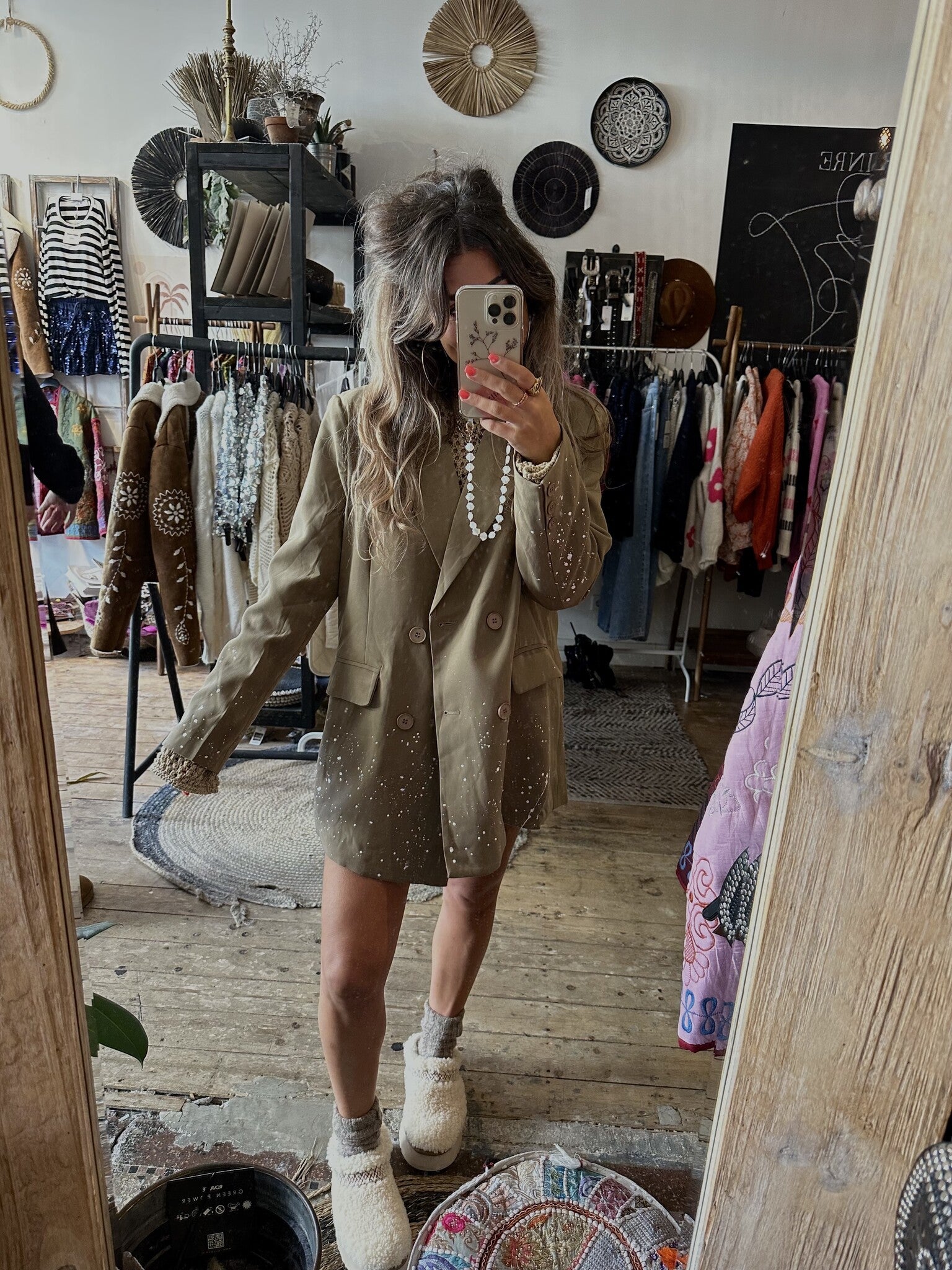 Oversized Blazer Taupe