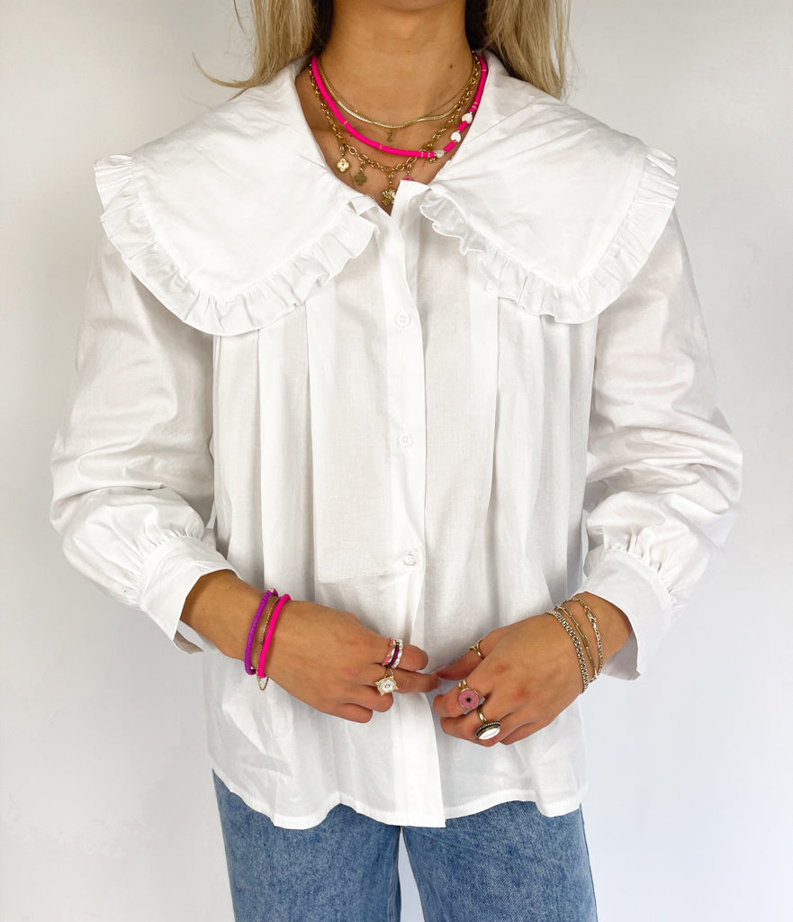 Paola Blouse White