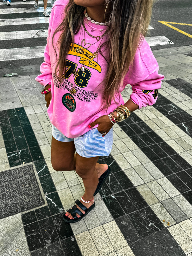 Pittsburgh Sweater Pink