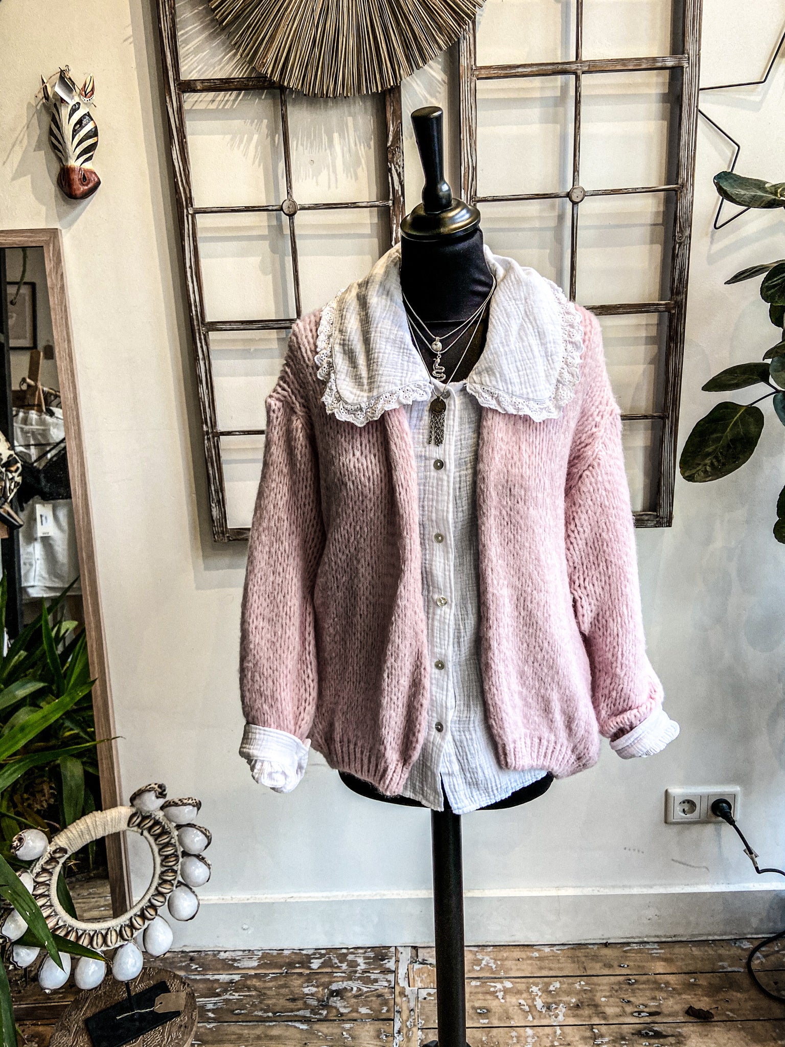 Moon Vest Pink