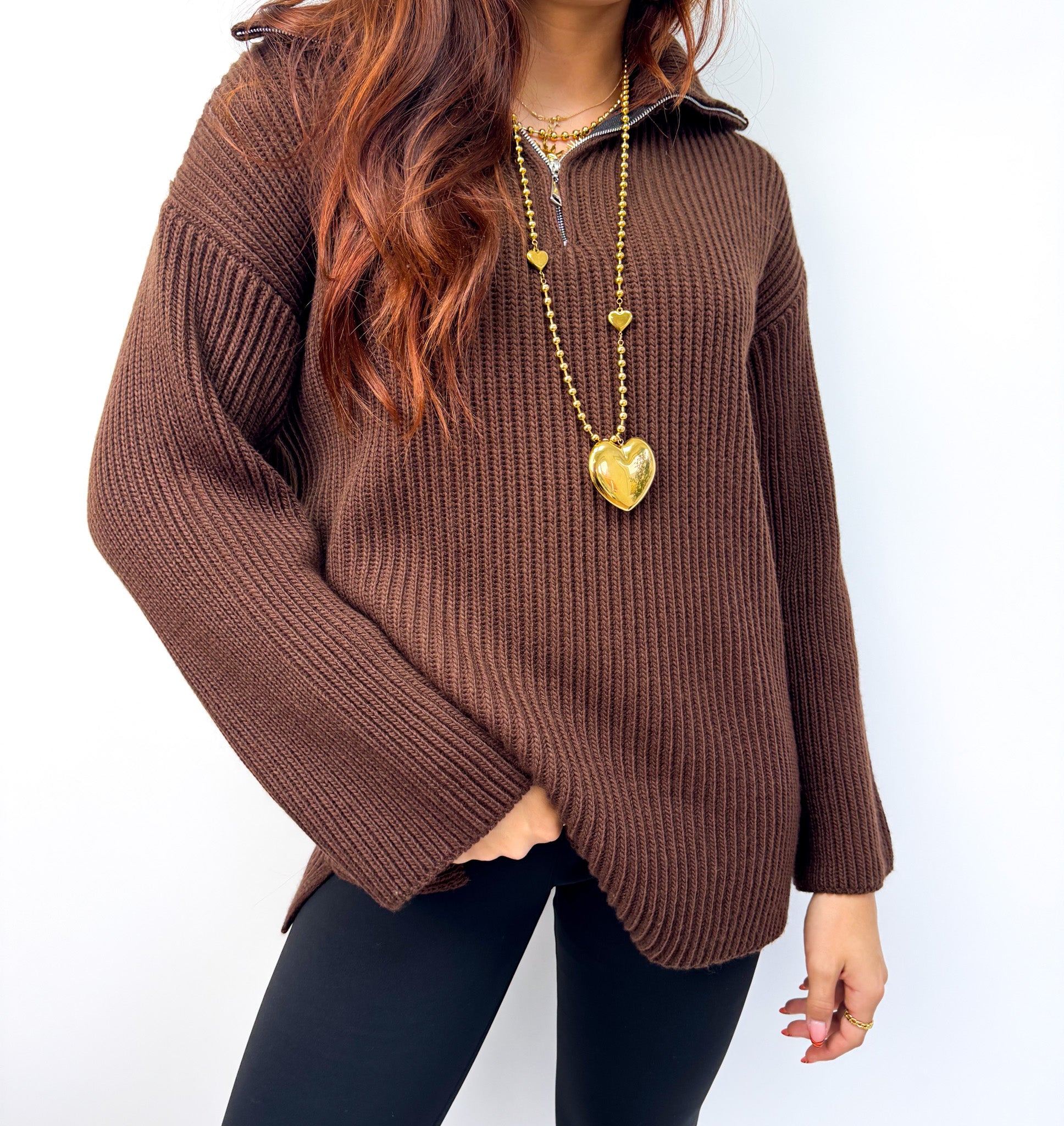 Pullover Brown