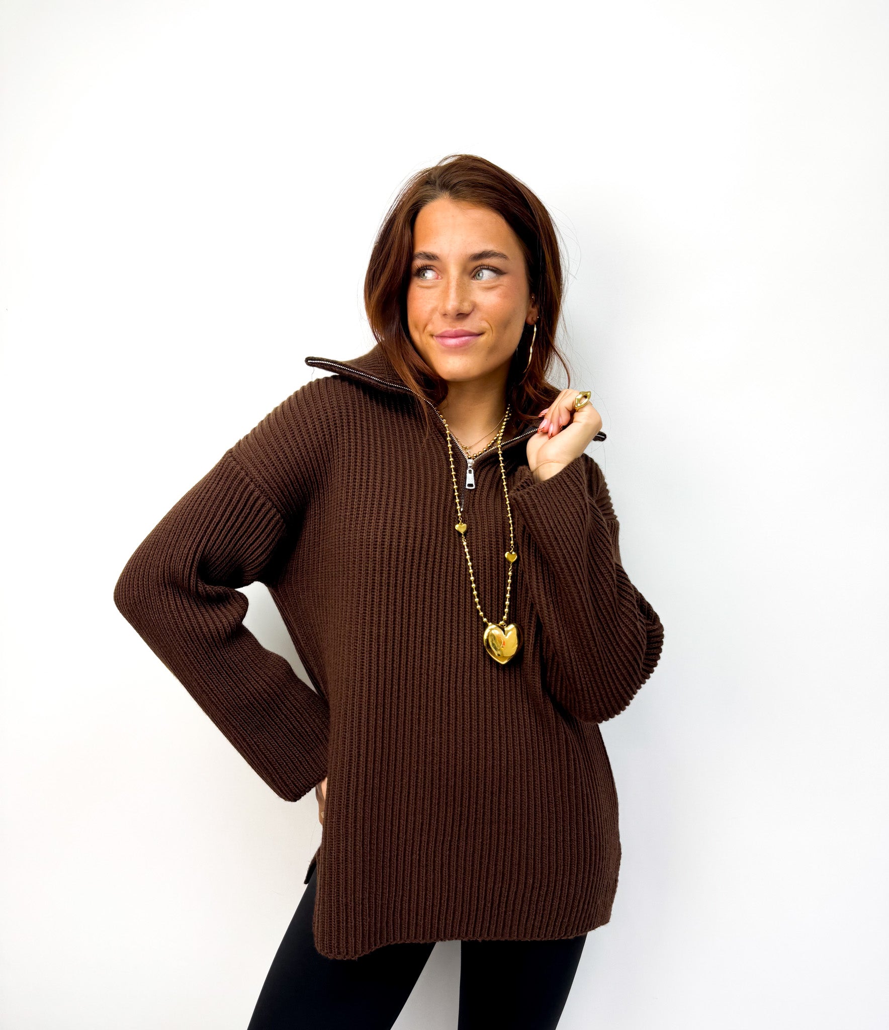 Pullover Brown