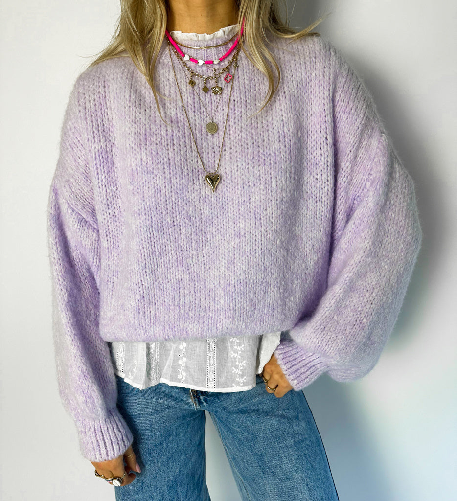 Rosa Knit Lila