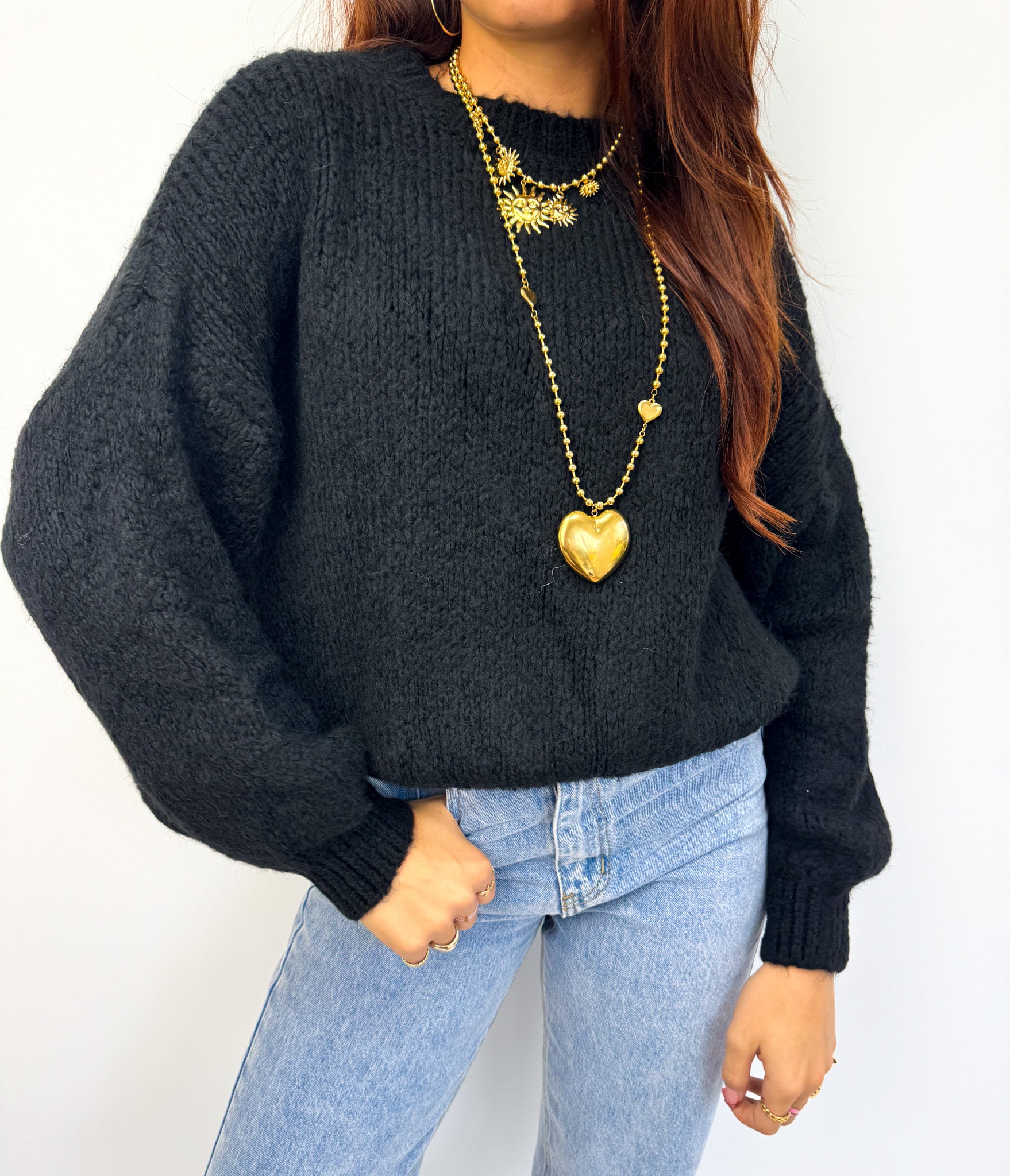 Rosa Knit Black