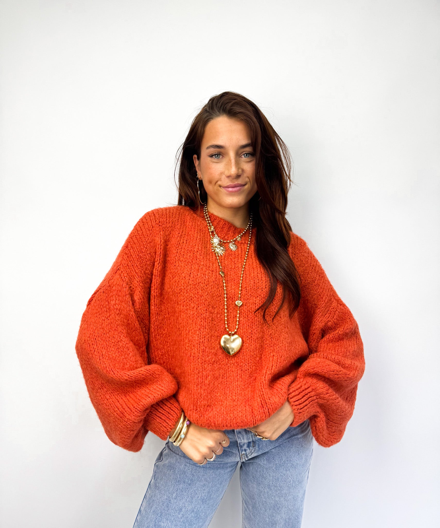 Rosa Knit Rust