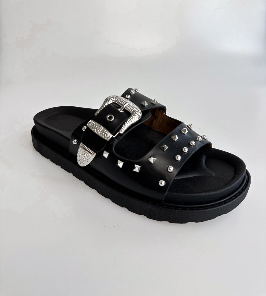 Sandals Studs Black