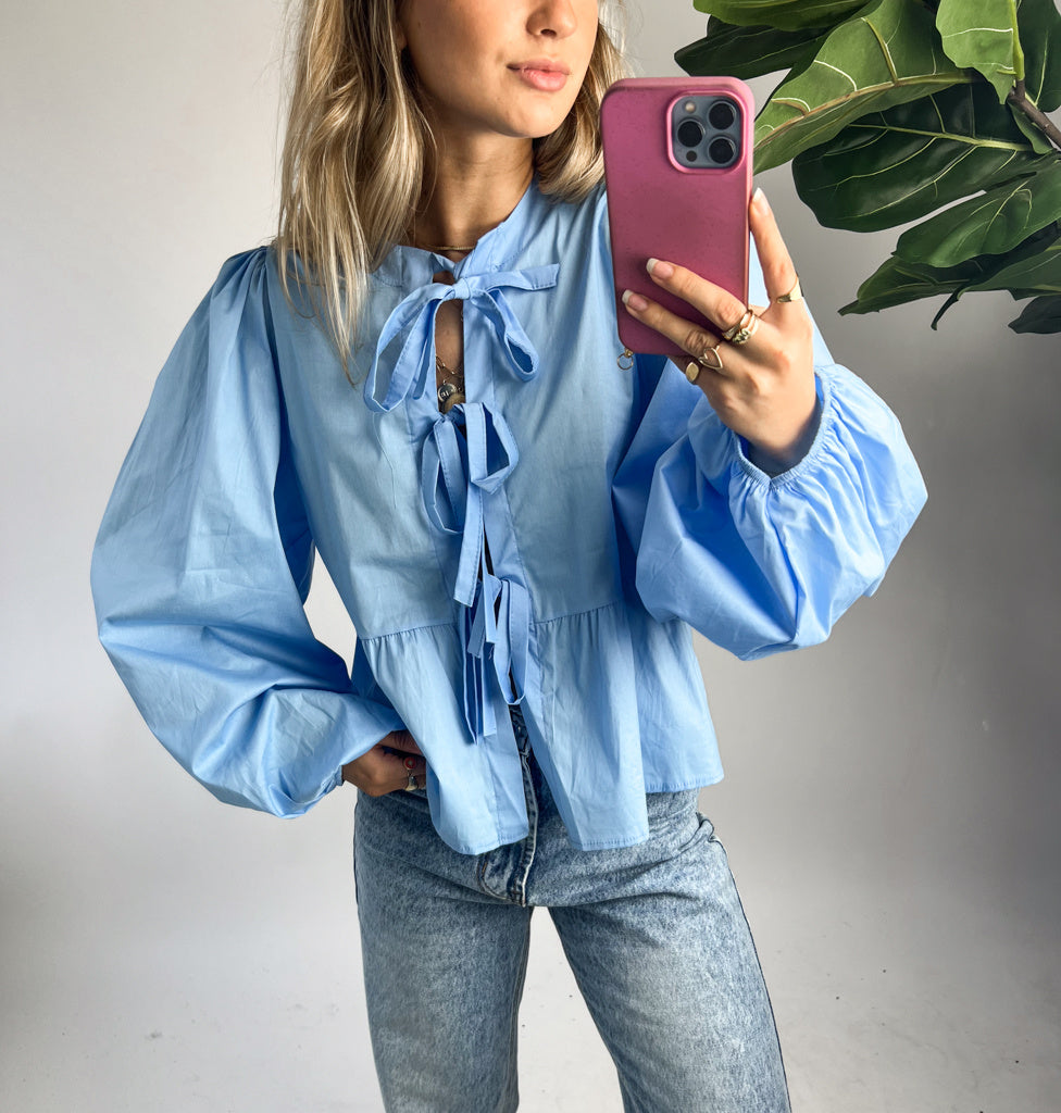 Secret Blouse Blue