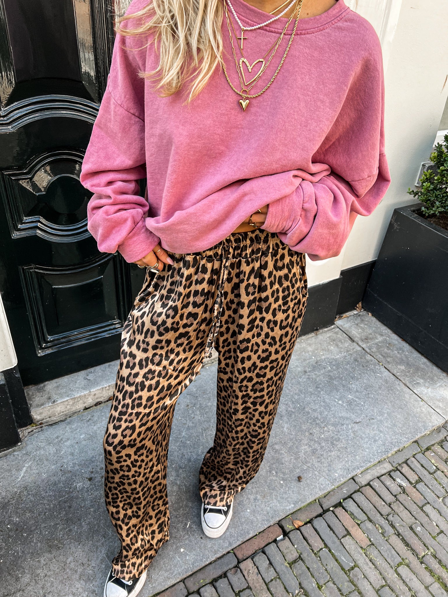 Slice of heaven Pants Leopard