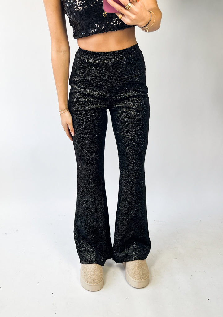 Spotlight Flared Pants Black