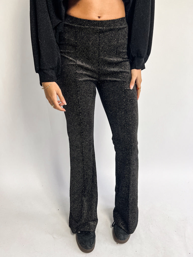 Spotlight Flared Pants Black