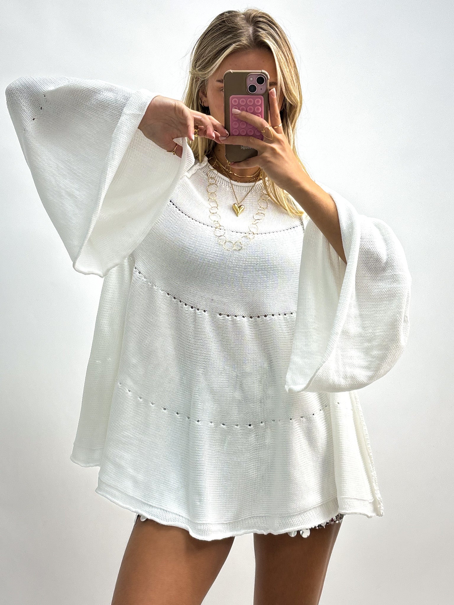 Sue Tunic White