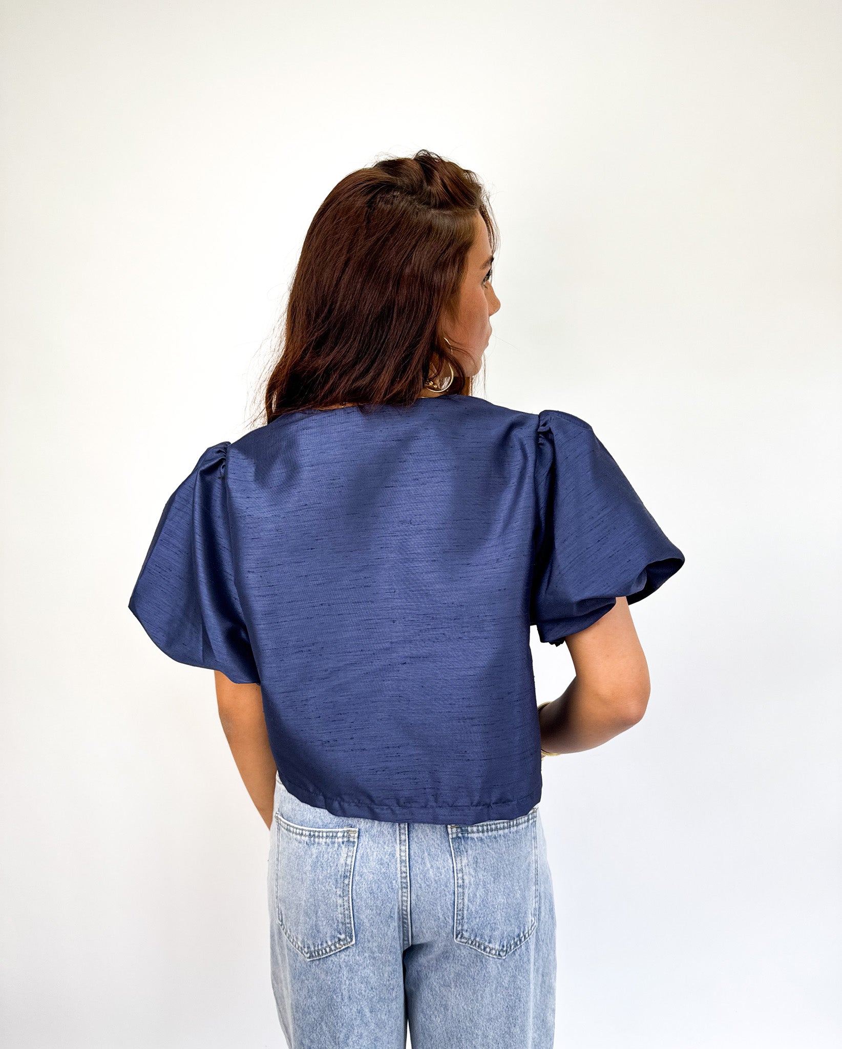 Teaux Top Navy