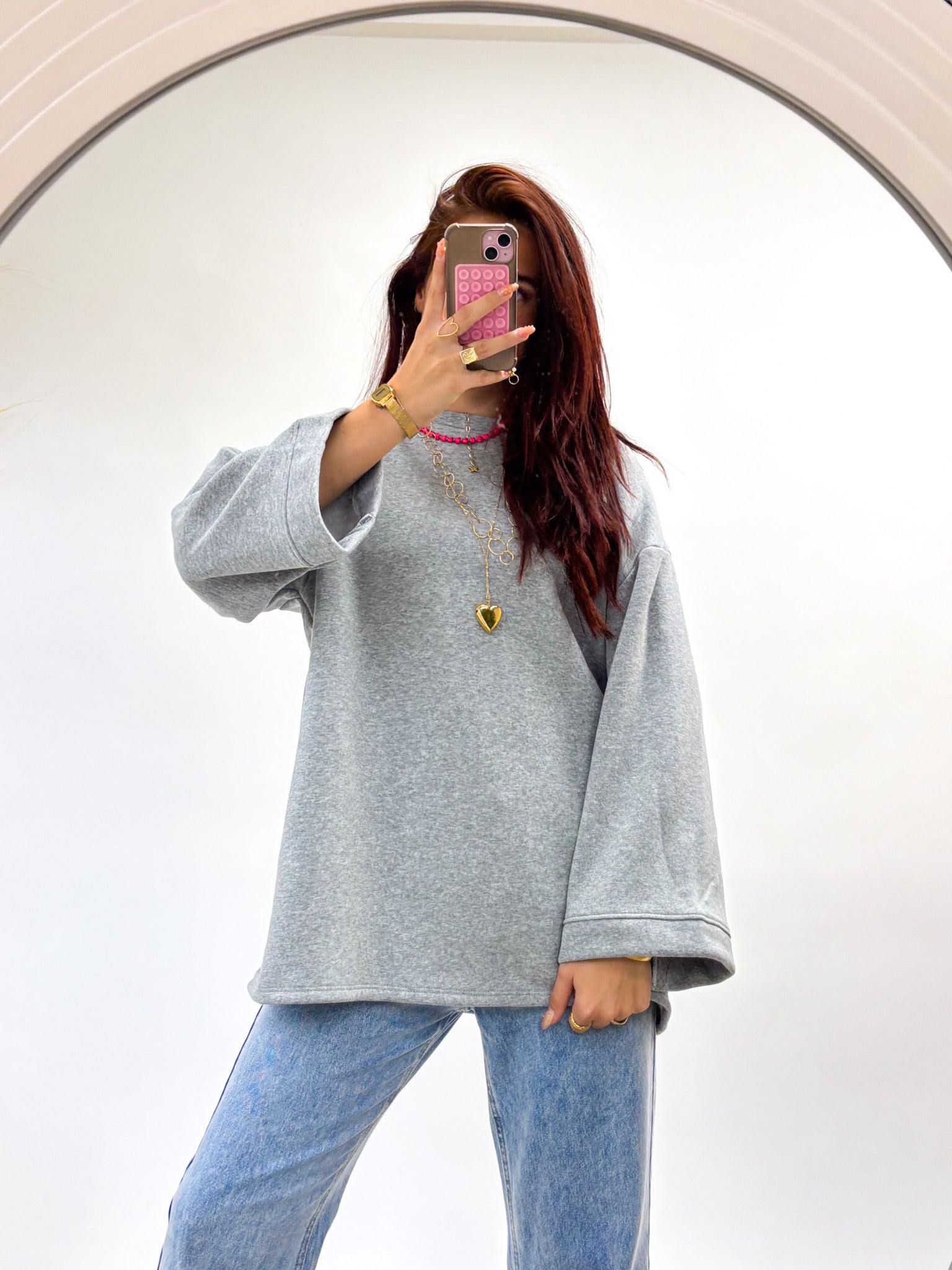 Whisper Sweater Grey