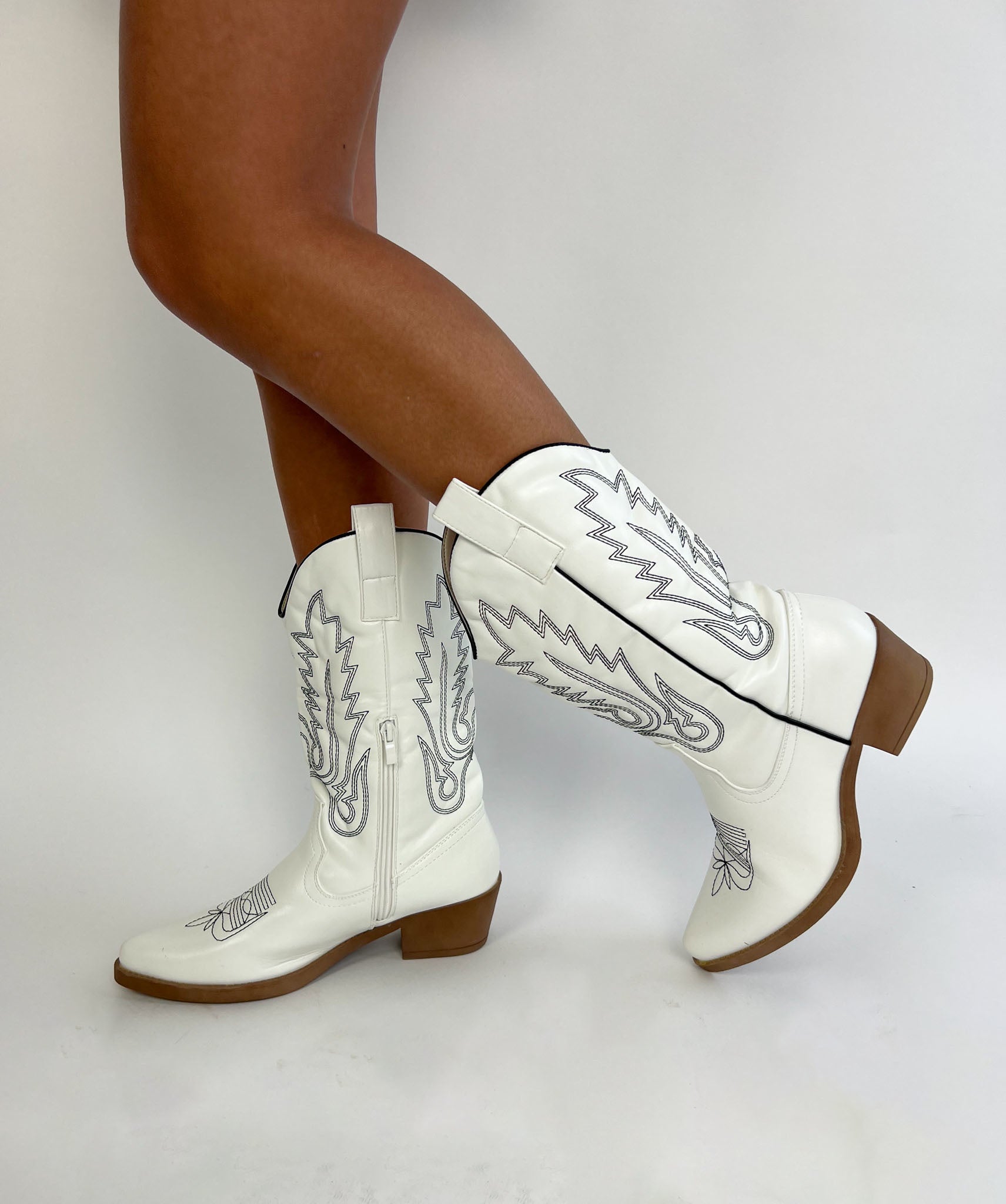 Cowboy Boots White