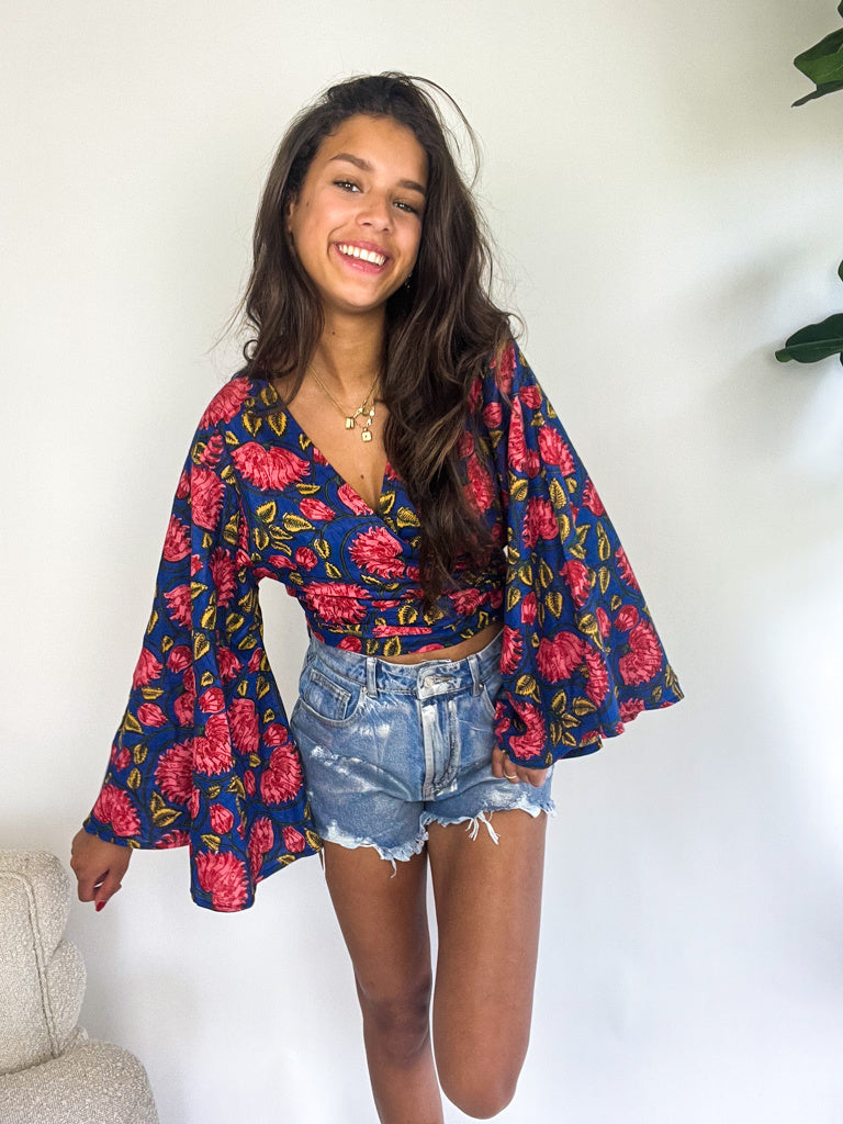 Wildflower Kimono Top