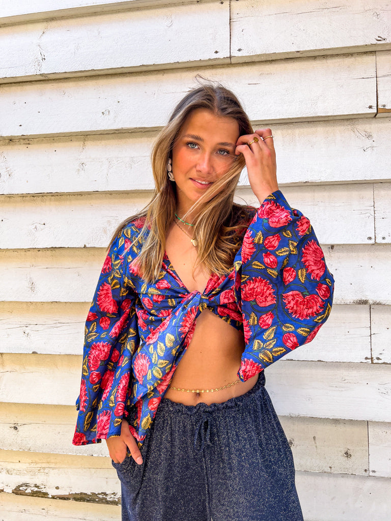 Wildflower Kimono Top