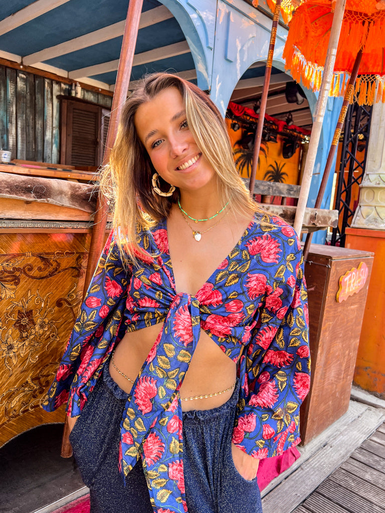 Wildflower Kimono Top