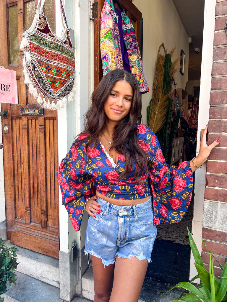 Wildflower Kimono Top