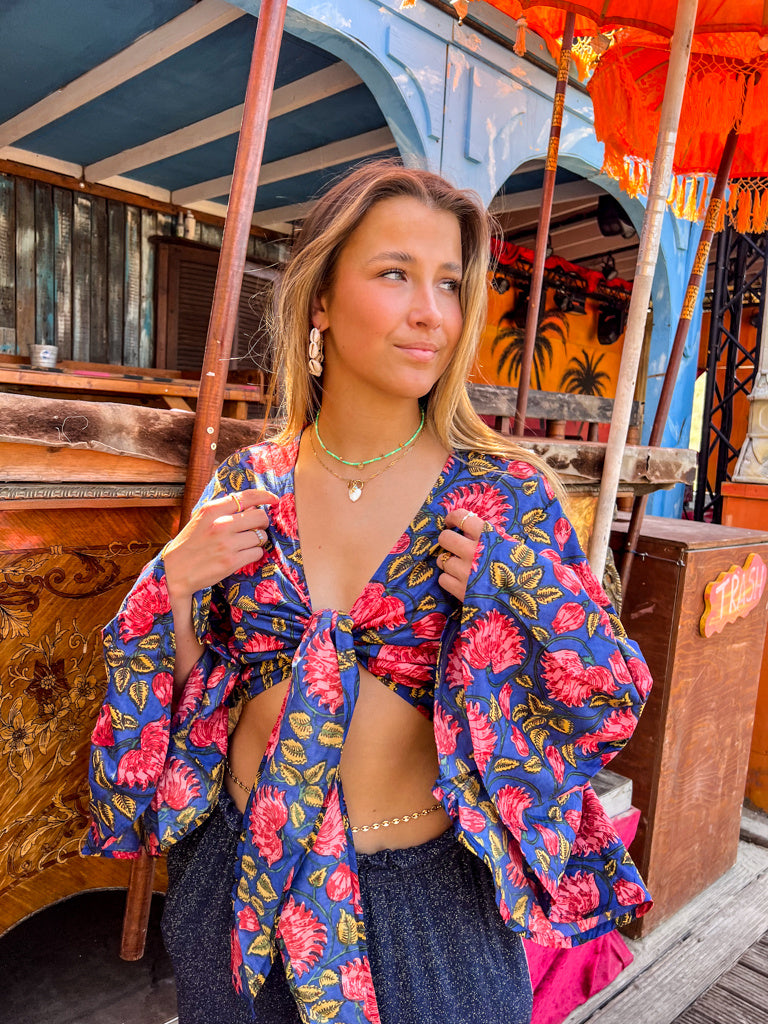 Wildflower Kimono Top