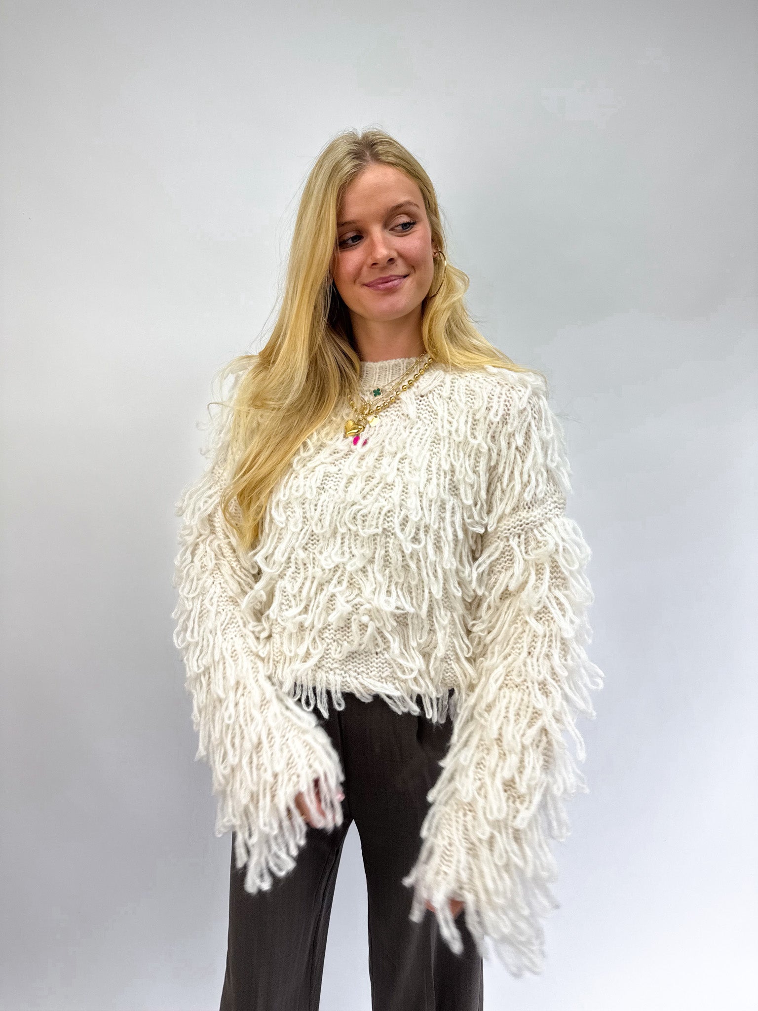 NWT RalNIC + cheapest ZOE Fringe Trim sweater 1X $168